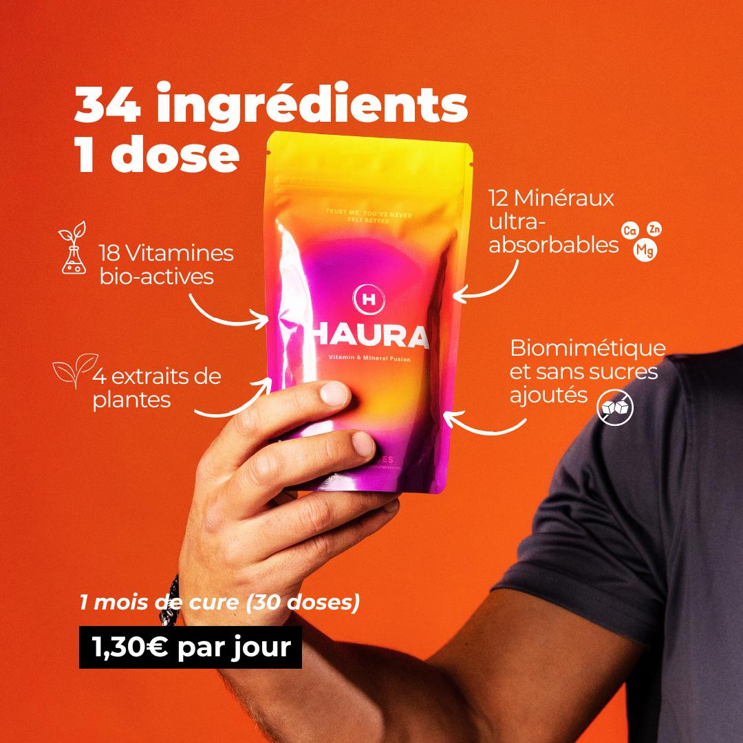 HAURA V2 - Multivitamine Biomimétique Tout-en-Un